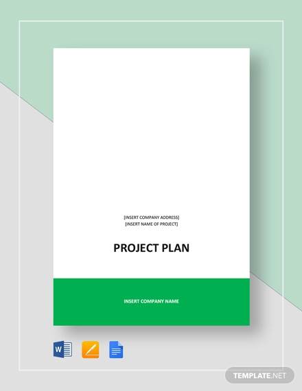 project plan template