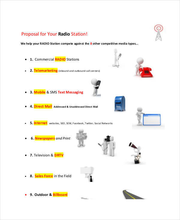 radio advertising proposal