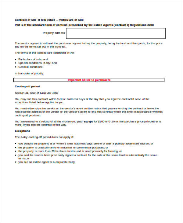 Sales Agent Contract Template