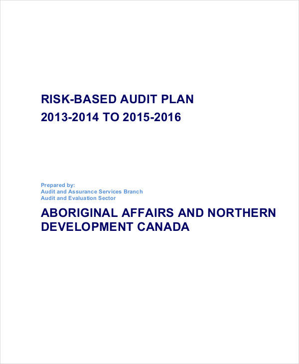 risk based audit plan1