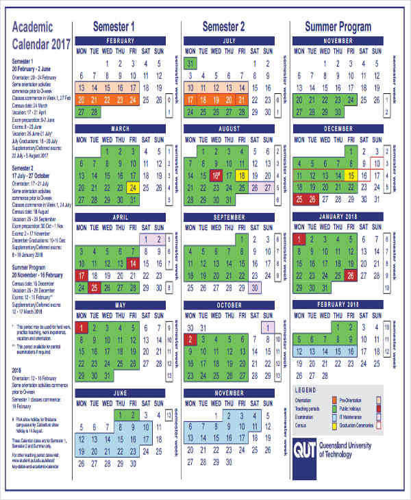 2025 Academic Calendar Qut University Nessy Marinna