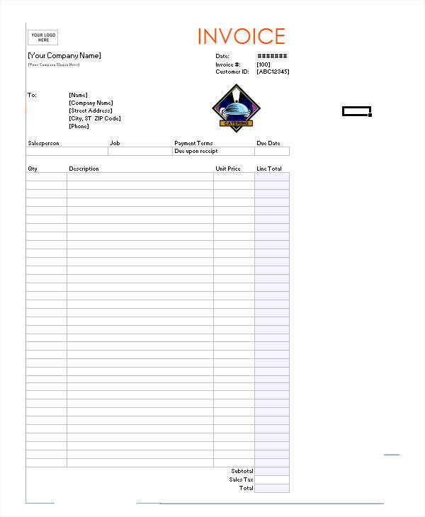 sample catering receipt2