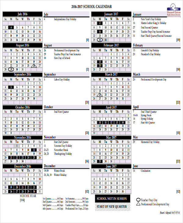 Lksom Academic Calendar Customize and Print