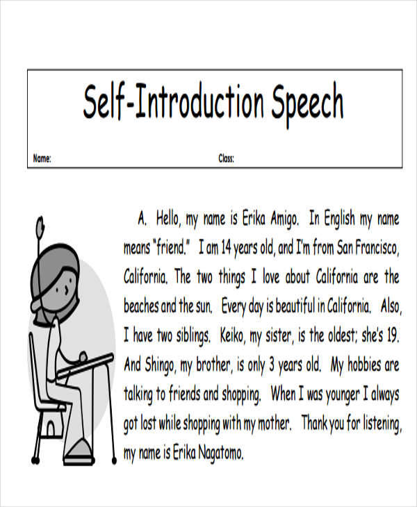 self introduction speech reddit