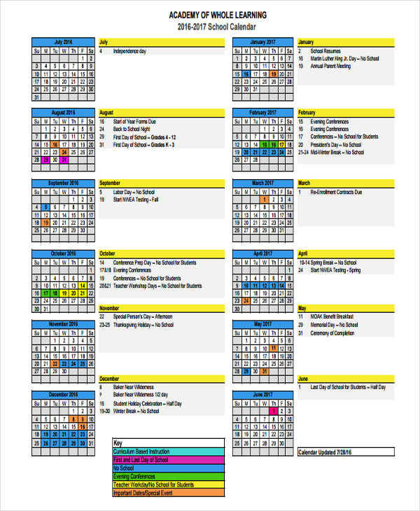 Events Calendar