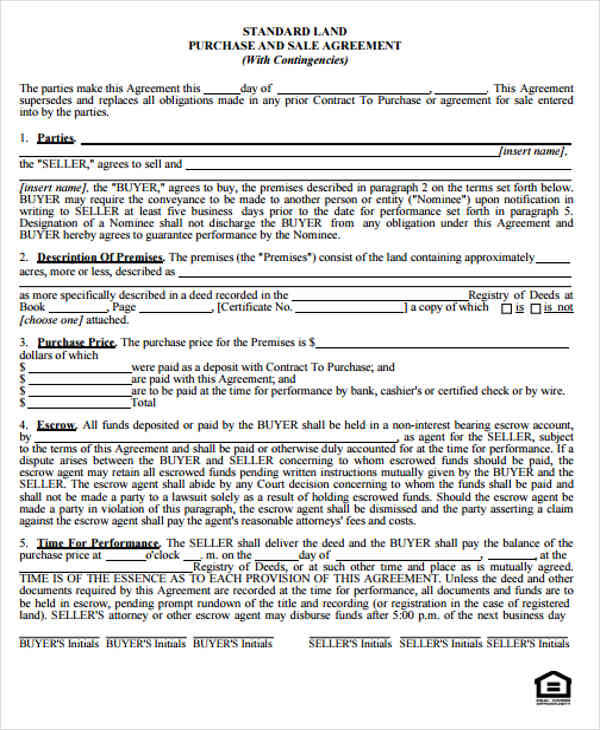 land sales contracts 7 land sales contracts sles templates in pdf land sales contracts 7 land sales contracts sles templates in pdf