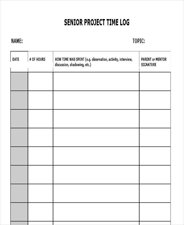 Physical Therapy Observation Hours Template