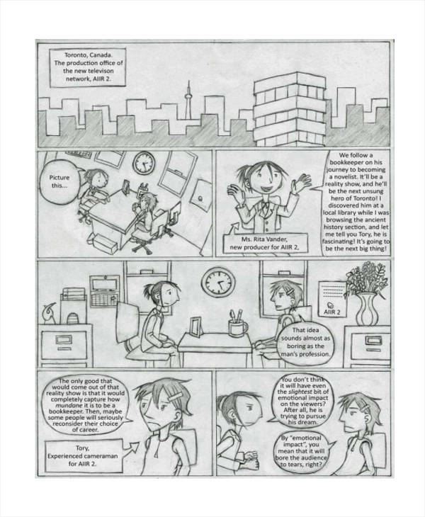 FREE 5 Visual Storyboard Samples in MS Word PDF 