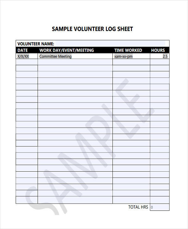 free 28 log samples templates in pdf ms word