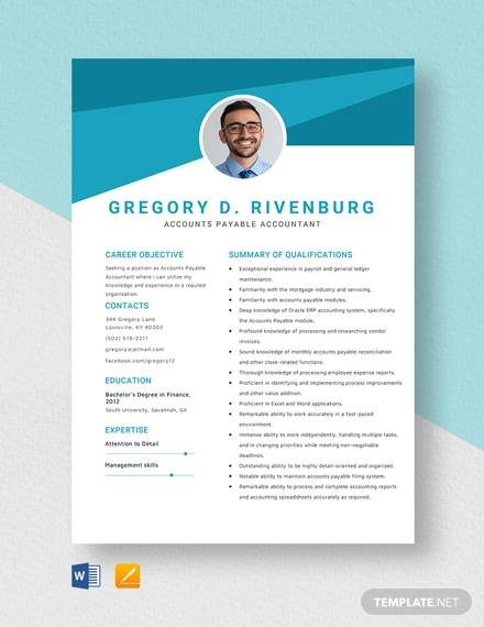 accountant cv template word free download