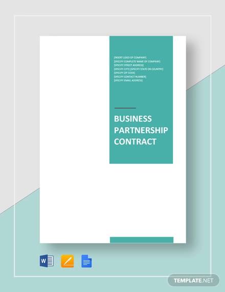 business partnership contract4