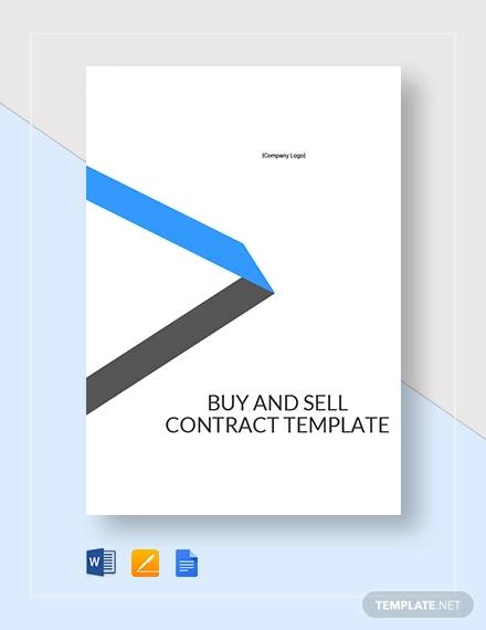 buy and sell contract