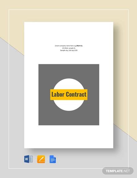 labor contract