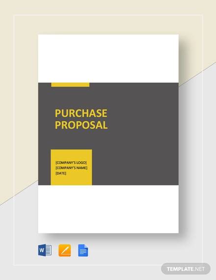 purchase proposal