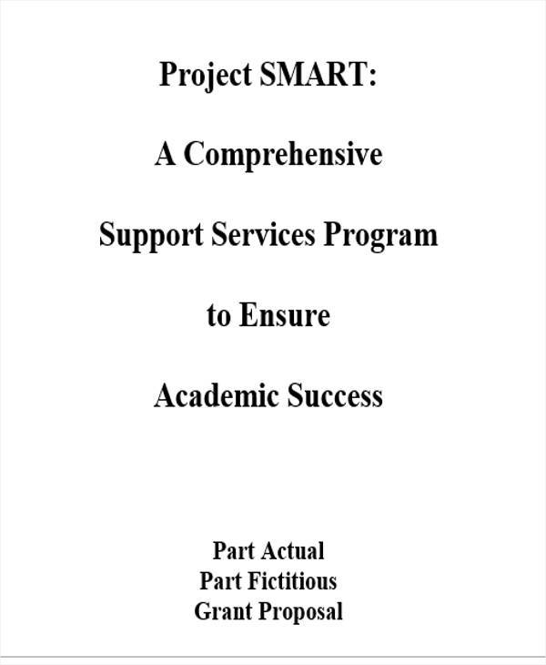 academic grant proposal