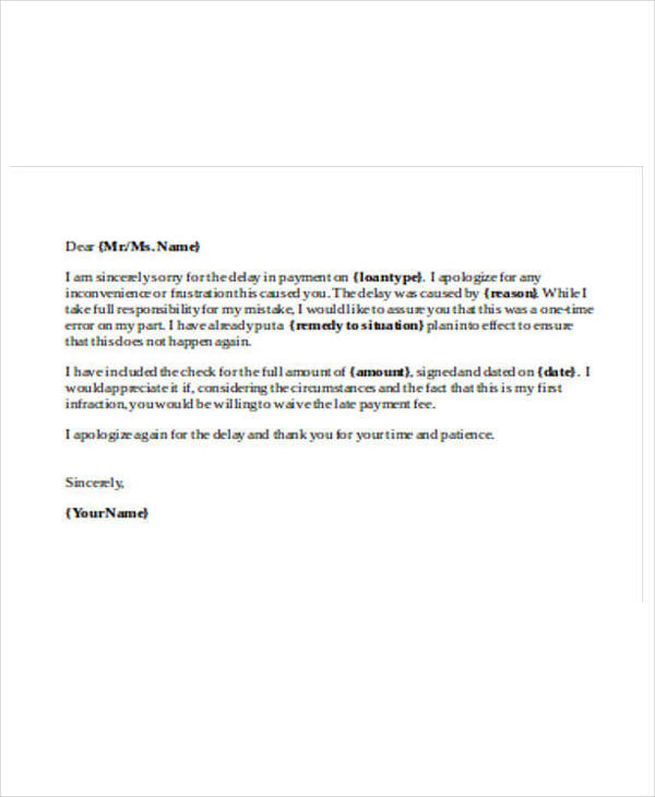 apology letter to client for late payment1