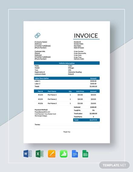 excel invoice template with automatic invoice numbering free download