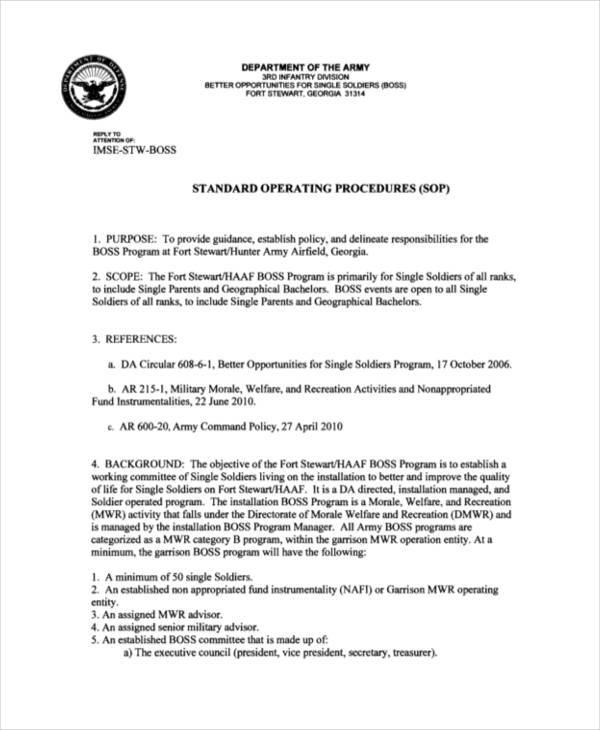 army-sop-template-word-army-military