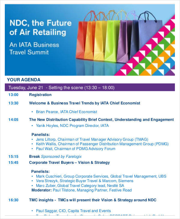 business travel agenda1