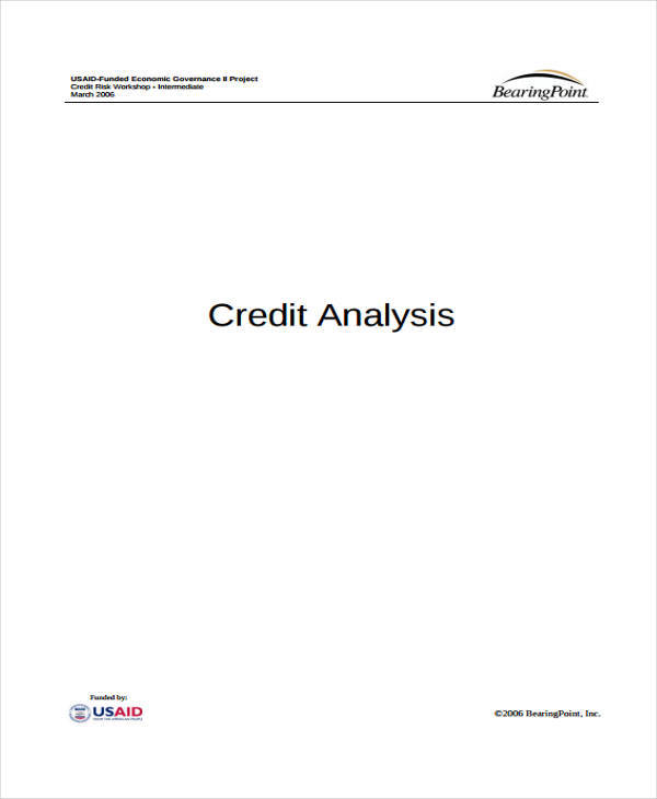 company credit analysis1