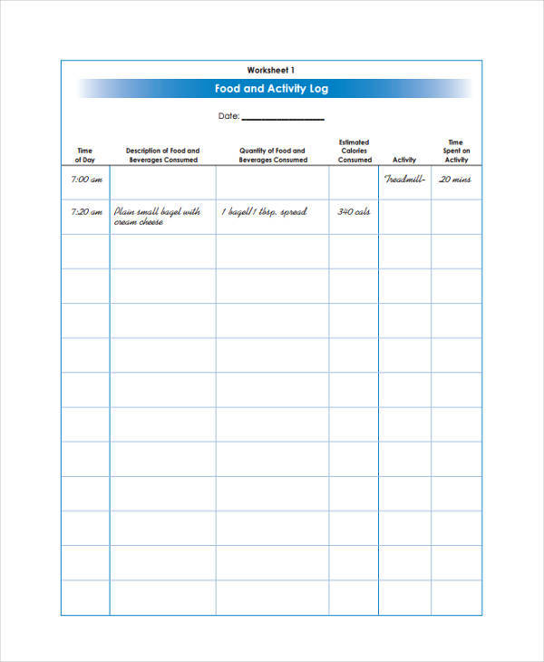 FREE 11 Behavior Log Samples In PDF