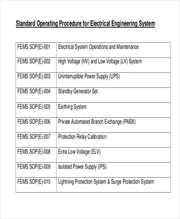 electrical engineering sop