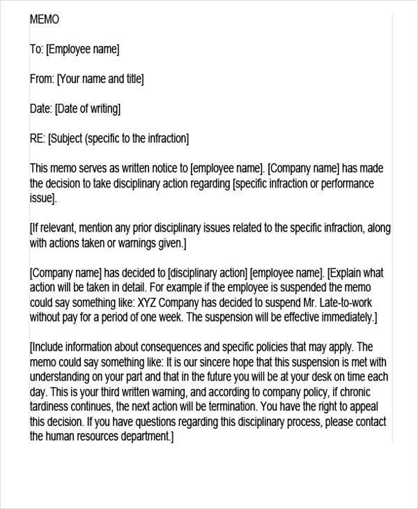 sample-letter-of-disciplinary-action-for-your-needs-letter-template