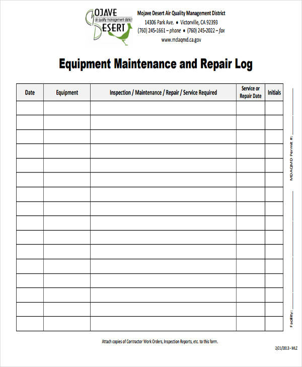 FREE 56 Printable Log Sheet Templates In Google Docs