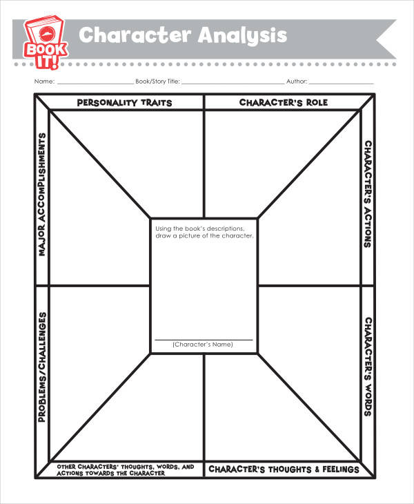 Free 7 Character Analysis Templates In Ms Word Pdf