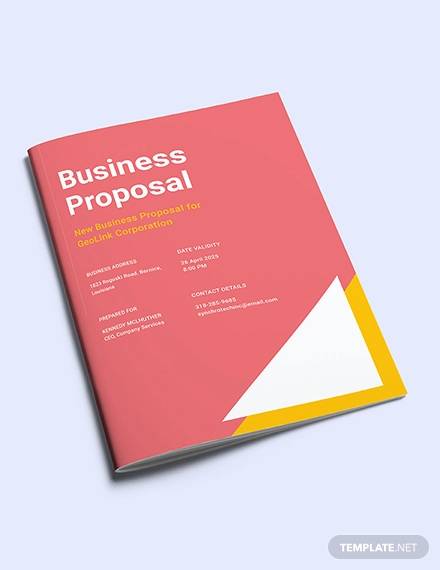 free new business proposal