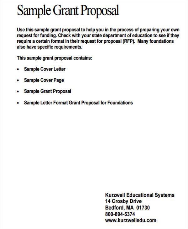 grant proposal for education1