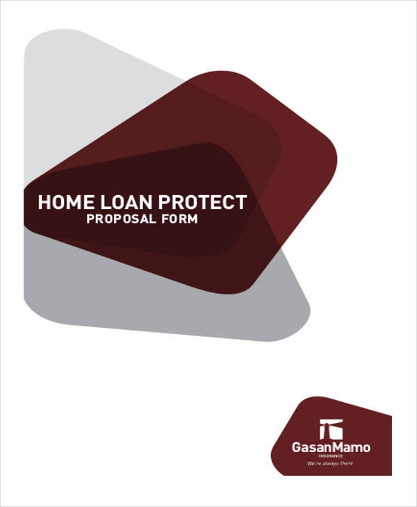 home loan proposal template