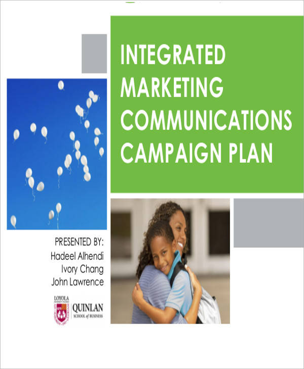 integrated marketing campaign plan