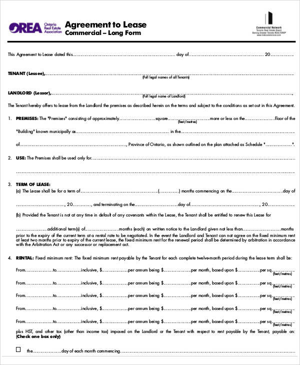 commercial real estate lease agreement template 49 lease agreements in pdf commercial real estate lease agreement template 49 lease agreements in pdf