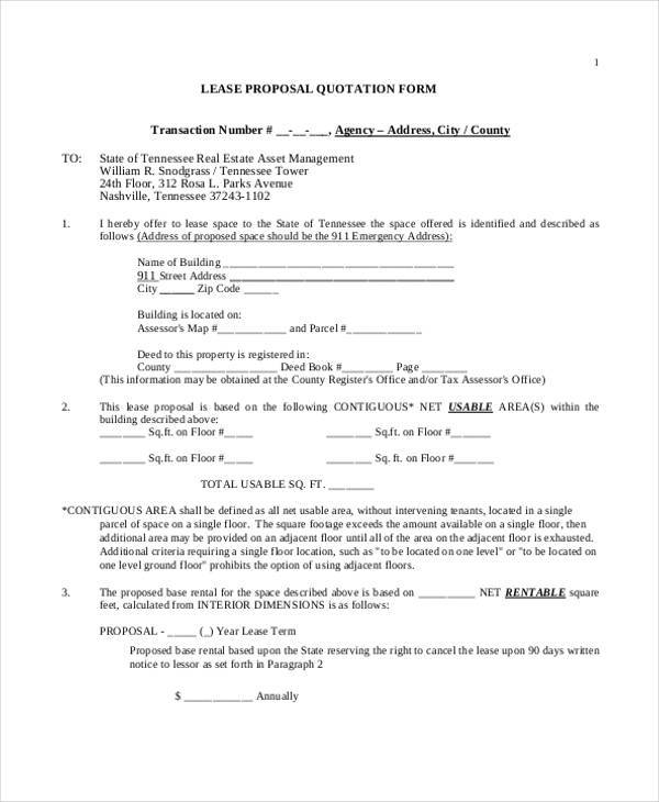 lease proposal1