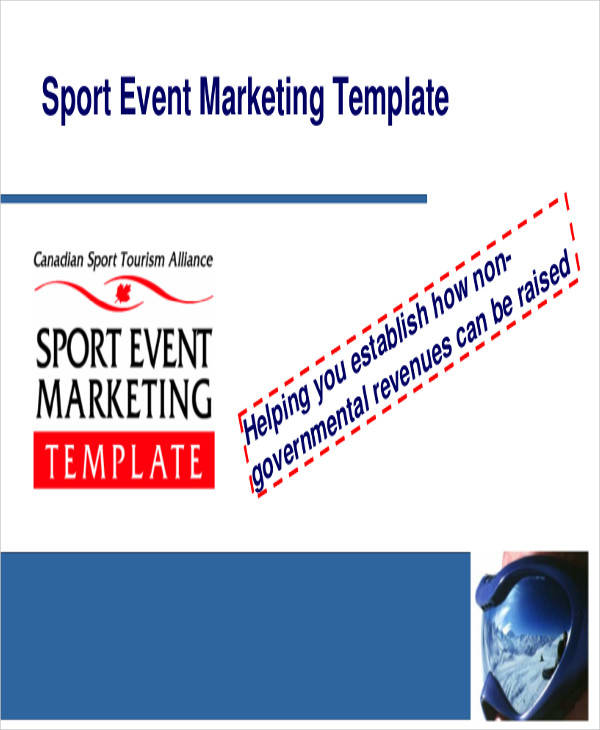 marketing plan for sports event