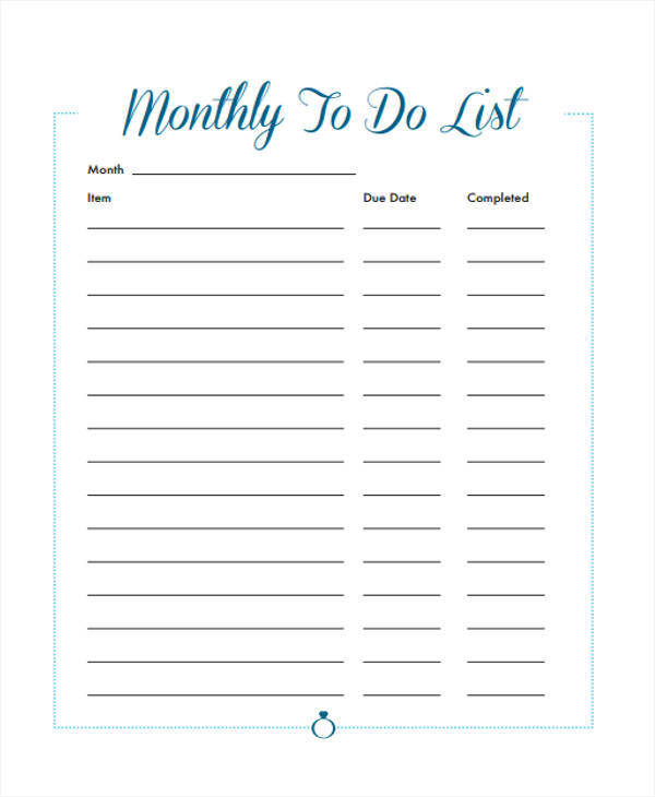 free-13-monthly-list-samples-in-pdf