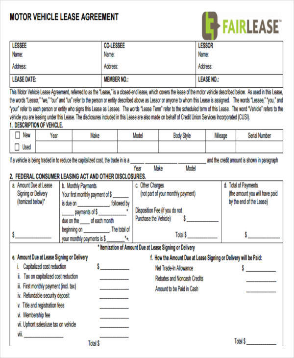 free 42 printable lease agreement templates in pdf ms word google