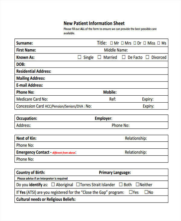 patient information sheet1