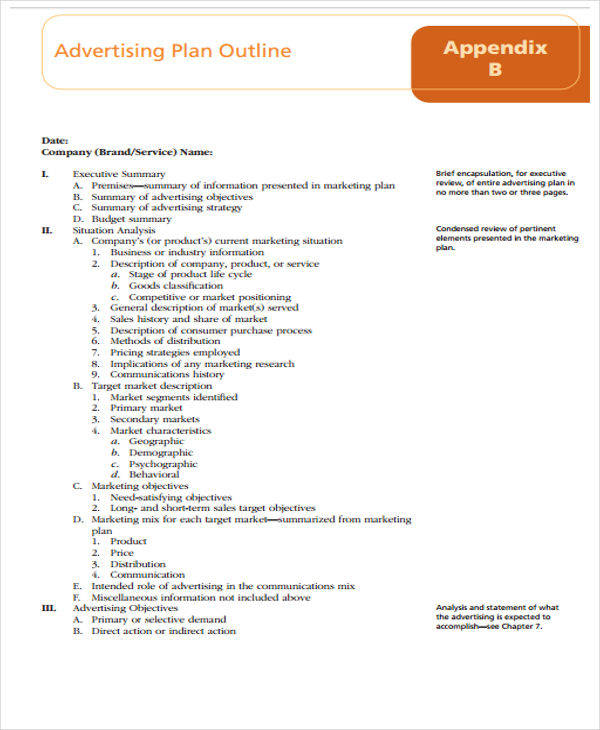plan outline