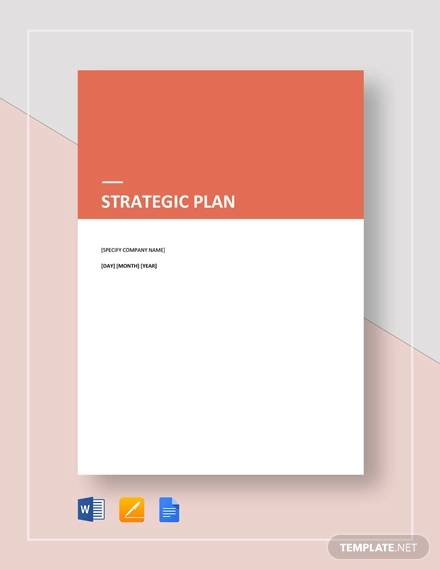 printable strategic plan 