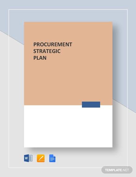 procurement strategic plan