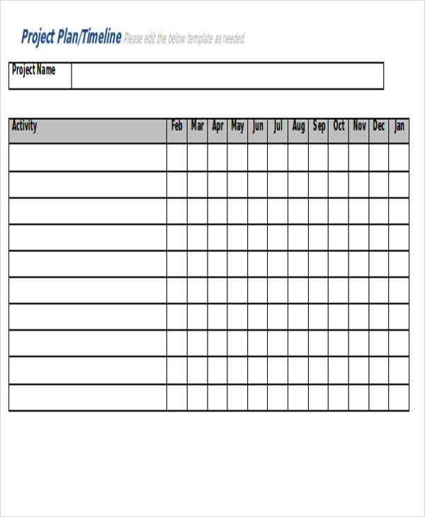 project plan