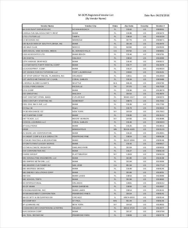 Wedding Vendor Checklist Template DocTemplates