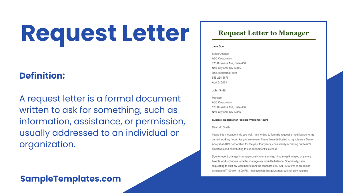 request-letter