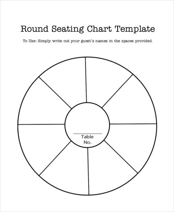 round seating chart