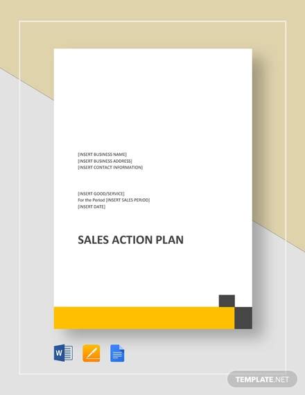 sales action plan