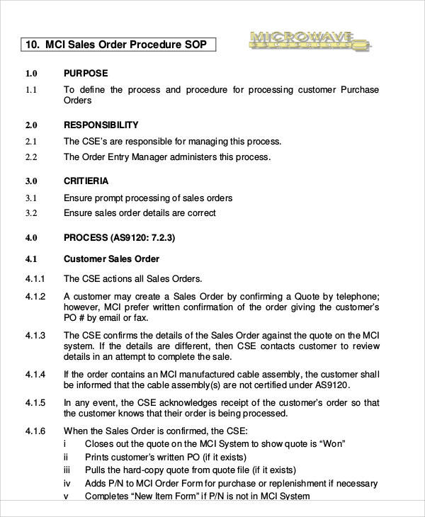 Army Sop Template Word Portal Tutorials