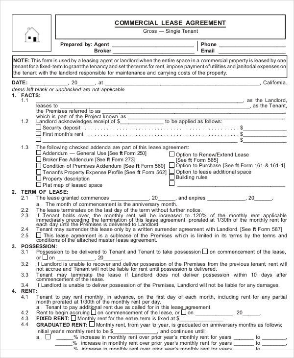 free 49 lease agreement templates in pdf