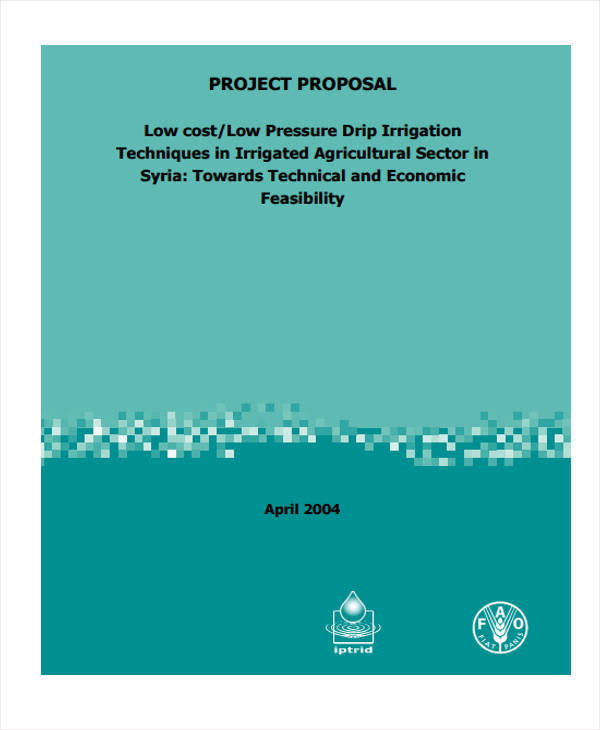 Irrigation Proposal Template